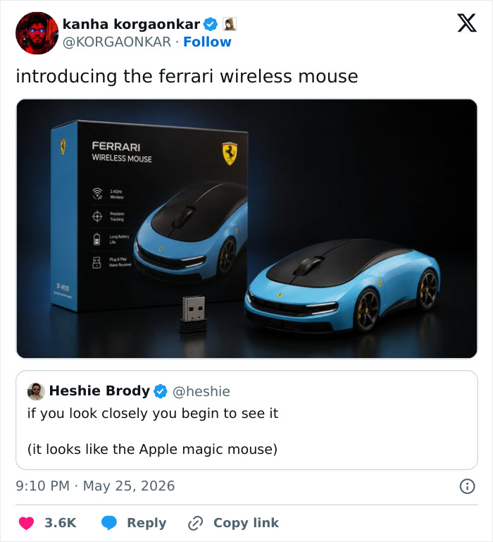 Ferrari’s First Fully Electric Car Gets Brutally Roasted Online With A Barrage Of Memes: “Vacuum Cleaner”