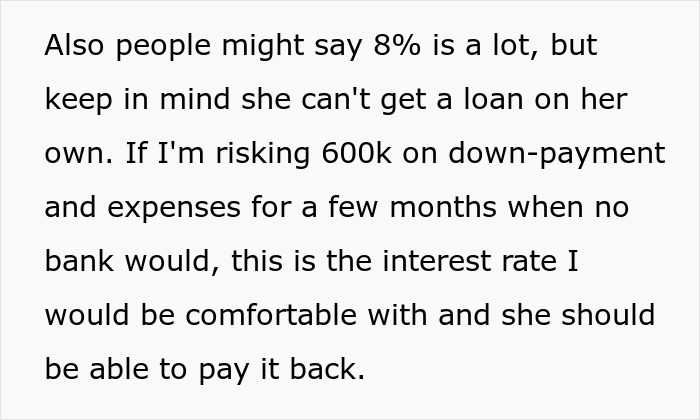 Wife Demands Prenup To Protect Her Income, Hubby Offers Her An 8% Interest Loan When She Needs Help Wife Demands Prenup To Protect Her Income, Hubby Offers Her An 8% Interest Loan When She Needs Help