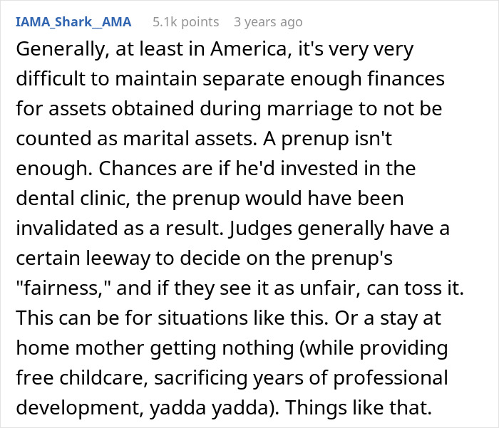 Wife Demands Prenup To Protect Her Income, Hubby Offers Her An 8% Interest Loan When She Needs Help Wife Demands Prenup To Protect Her Income, Hubby Offers Her An 8% Interest Loan When She Needs Help