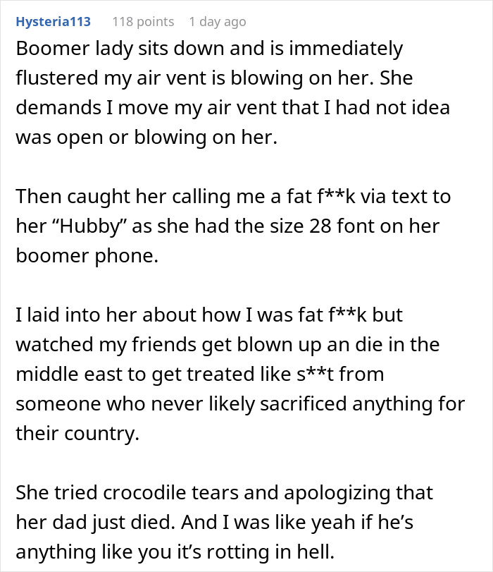 “She Said She’d Sue Me”: Flight Attendants Have To Get Involved Twice As Boomers Explode On A Mom “She Said She’d Sue Me”: Flight Attendants Have To Get Involved Twice As Boomers Explode On A Mom
