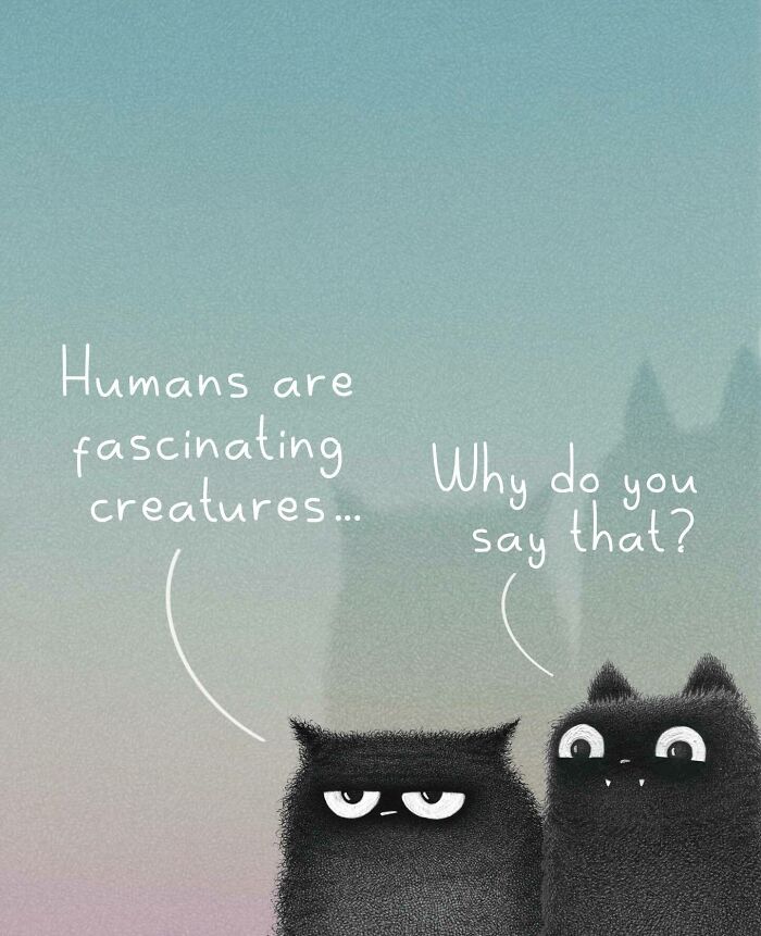 35 Times This Artist Made Illustrations That Capture The Essence Of Cats Perfectly (New Pics) 35 Times This Artist Made Illustrations That Capture The Essence Of Cats Perfectly (New Pics)