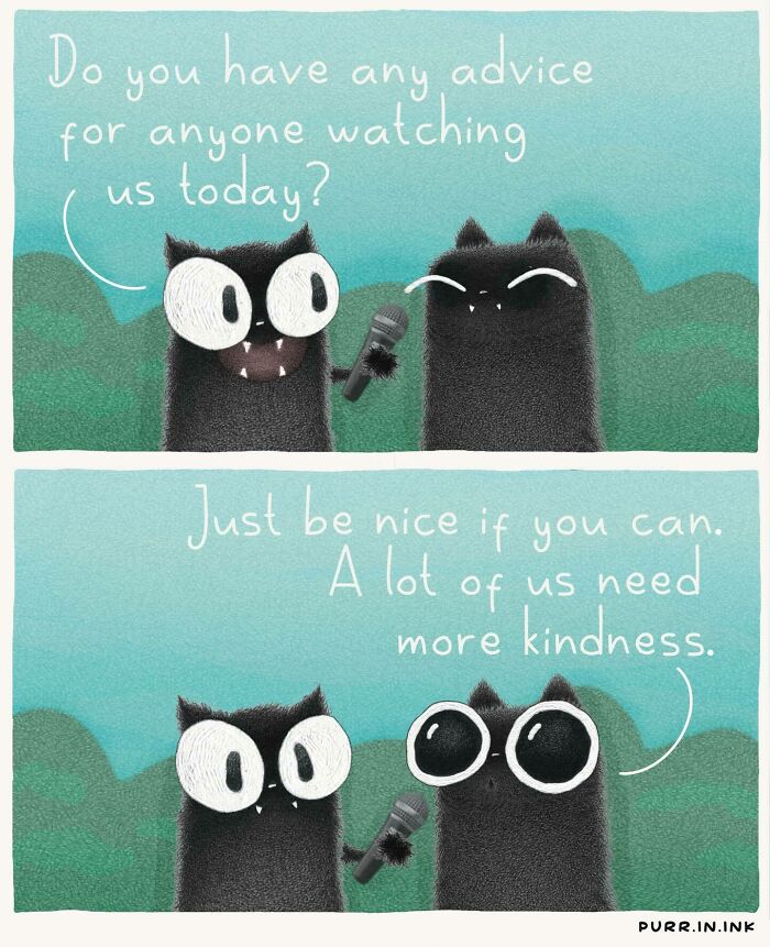 35 Times This Artist Made Illustrations That Capture The Essence Of Cats Perfectly (New Pics) 35 Times This Artist Made Illustrations That Capture The Essence Of Cats Perfectly (New Pics)