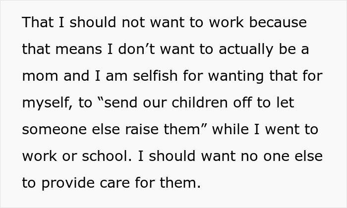 Guy Says GF Must “Submit” To Being A SAHM With Traditional Values, She Feels Lost And Trapped Guy Says GF Must “Submit” To Being A SAHM With Traditional Values, She Feels Lost And Trapped