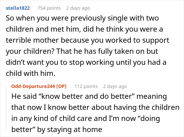Guy Says GF Must “Submit” To Being A SAHM With Traditional Values, She Feels Lost And Trapped Guy Says GF Must “Submit” To Being A SAHM With Traditional Values, She Feels Lost And Trapped