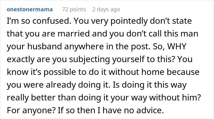 Guy Says GF Must “Submit” To Being A SAHM With Traditional Values, She Feels Lost And Trapped Guy Says GF Must “Submit” To Being A SAHM With Traditional Values, She Feels Lost And Trapped