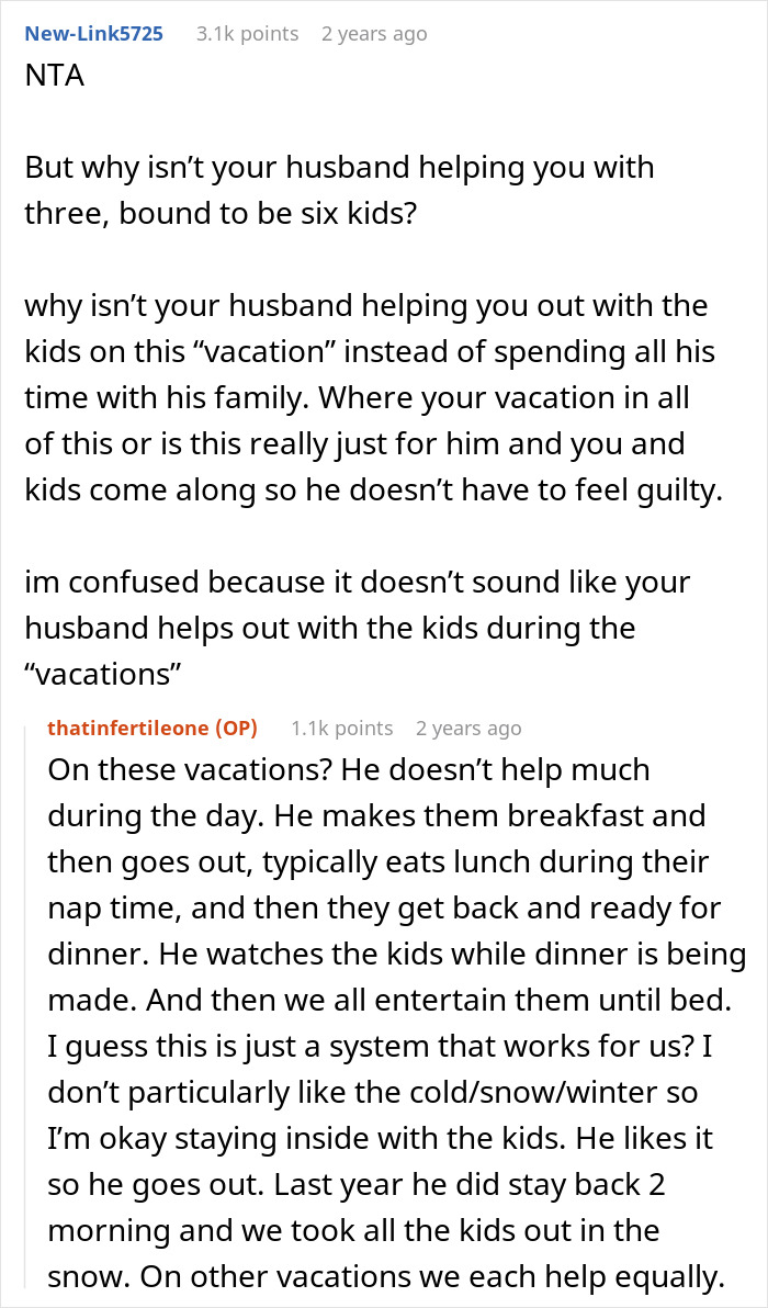 Woman Refuses Stressful Family Vacation While Pregnant, MIL Claims She’s Tearing Family Apart Woman Refuses Stressful Family Vacation While Pregnant, MIL Claims She’s Tearing Family Apart