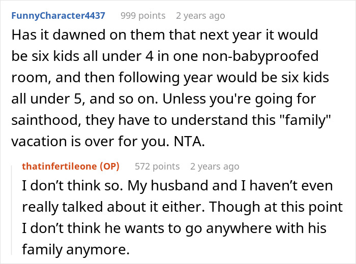 Woman Refuses Stressful Family Vacation While Pregnant, MIL Claims She’s Tearing Family Apart Woman Refuses Stressful Family Vacation While Pregnant, MIL Claims She’s Tearing Family Apart