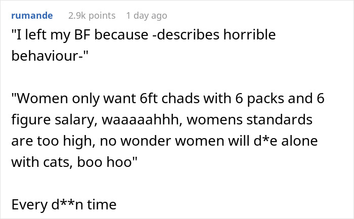 Guy Picks Cyberbullying Over GF, Ends Up Single When He Refuses To Give Up His Body-Shaming Hobby Guy Picks Cyberbullying Over GF, Ends Up Single When He Refuses To Give Up His Body-Shaming Hobby