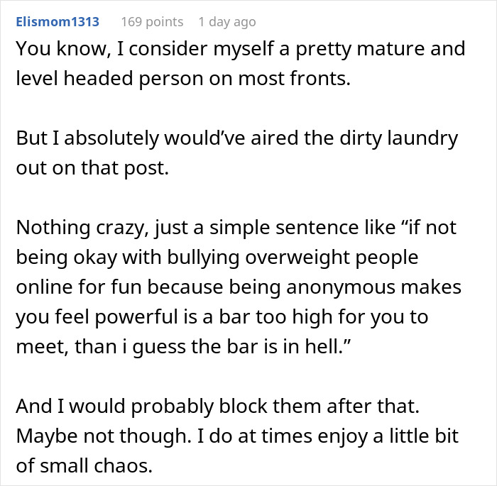 Guy Picks Cyberbullying Over GF, Ends Up Single When He Refuses To Give Up His Body-Shaming Hobby Guy Picks Cyberbullying Over GF, Ends Up Single When He Refuses To Give Up His Body-Shaming Hobby