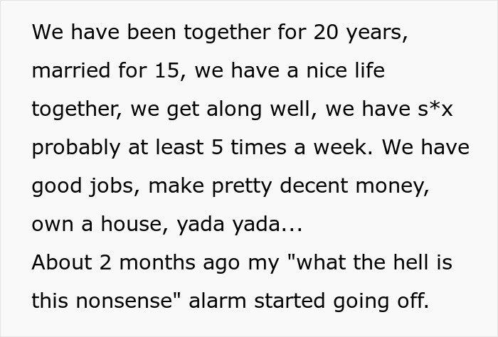 Wife Notices Her Husband Of 15 Years Changing Overnight, Trusts Her Gut, And Catches Him In The Act Wife Notices Her Husband Of 15 Years Changing Overnight, Trusts Her Gut, And Catches Him In The Act