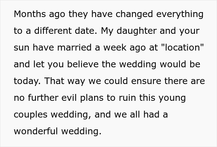 Racist MIL Spends Years Trying To Stop Son’s Wedding, Gets A Front Row Seat To Her Own Humiliation Racist MIL Spends Years Trying To Stop Son’s Wedding, Gets A Front Row Seat To Her Own Humiliation