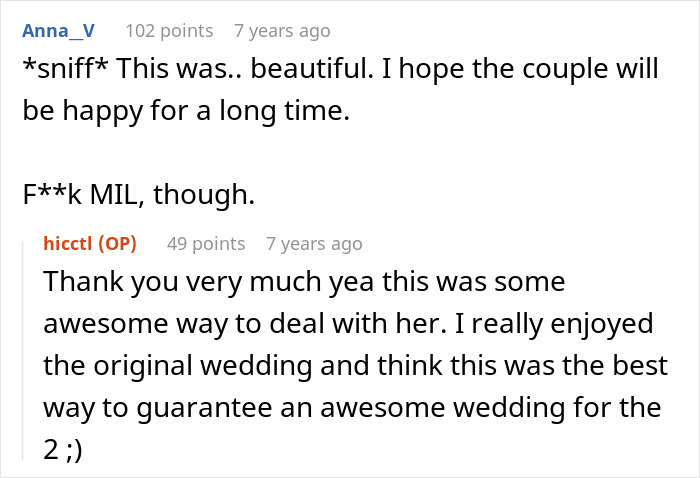 Racist MIL Spends Years Trying To Stop Son’s Wedding, Gets A Front Row Seat To Her Own Humiliation Racist MIL Spends Years Trying To Stop Son’s Wedding, Gets A Front Row Seat To Her Own Humiliation