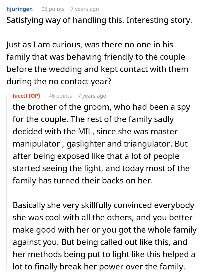 Racist MIL Spends Years Trying To Stop Son’s Wedding, Gets A Front Row Seat To Her Own Humiliation Racist MIL Spends Years Trying To Stop Son’s Wedding, Gets A Front Row Seat To Her Own Humiliation