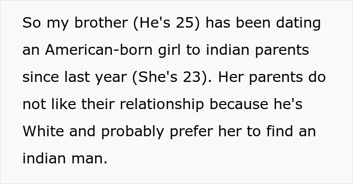 Man Tells Brother&rsquo;s GF She&rsquo;s Banned From All Family Events, His Reason Leaves Her Speechless