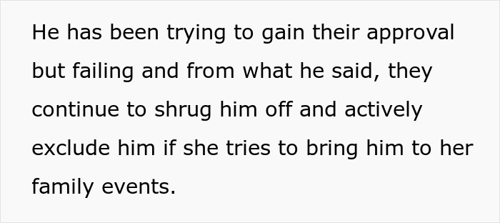 Man Tells Brother&rsquo;s GF She&rsquo;s Banned From All Family Events, His Reason Leaves Her Speechless