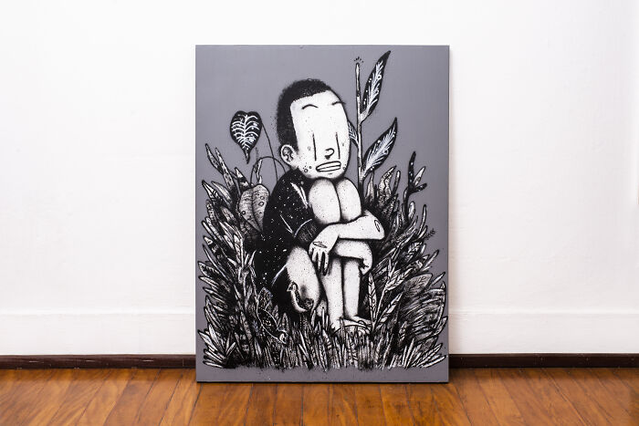 43 Black-And-White Murals By Alex Senna That Turn City Walls Into Stories 43 Black-And-White Murals By Alex Senna That Turn City Walls Into Stories