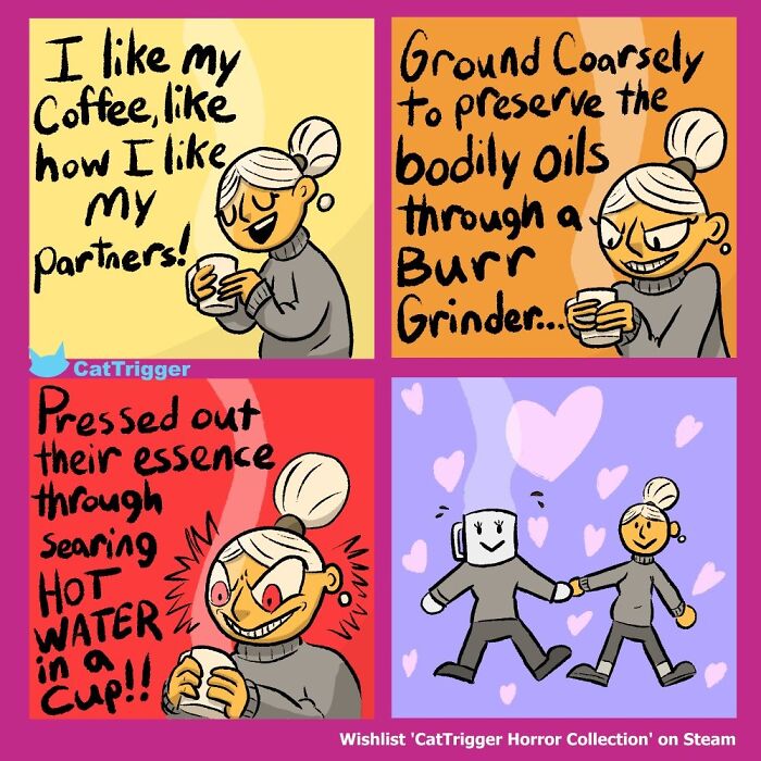 30 Hilariously Twisted Comics With Unexpected Endings By “Cat Trigger” (New Pics) 30 Hilariously Twisted Comics With Unexpected Endings By “Cat Trigger” (New Pics)