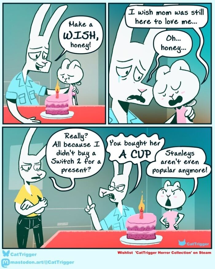 30 Hilariously Twisted Comics With Unexpected Endings By “Cat Trigger” (New Pics) 30 Hilariously Twisted Comics With Unexpected Endings By “Cat Trigger” (New Pics)