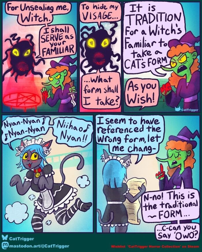 30 Hilariously Twisted Comics With Unexpected Endings By “Cat Trigger” (New Pics) 30 Hilariously Twisted Comics With Unexpected Endings By “Cat Trigger” (New Pics)