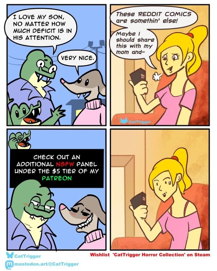 30 Hilariously Twisted Comics With Unexpected Endings By “Cat Trigger” (New Pics) 30 Hilariously Twisted Comics With Unexpected Endings By “Cat Trigger” (New Pics)