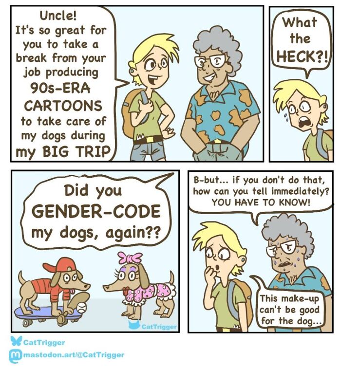 30 Hilariously Twisted Comics With Unexpected Endings By “Cat Trigger” (New Pics) 30 Hilariously Twisted Comics With Unexpected Endings By “Cat Trigger” (New Pics)