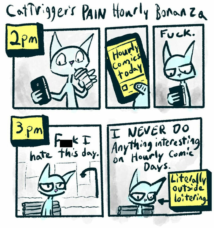 30 Hilariously Twisted Comics With Unexpected Endings By “Cat Trigger” (New Pics) 30 Hilariously Twisted Comics With Unexpected Endings By “Cat Trigger” (New Pics)