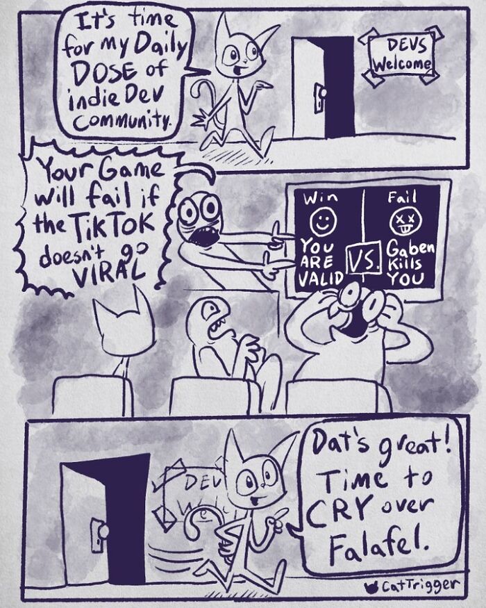 30 Hilariously Twisted Comics With Unexpected Endings By “Cat Trigger” (New Pics) 30 Hilariously Twisted Comics With Unexpected Endings By “Cat Trigger” (New Pics)