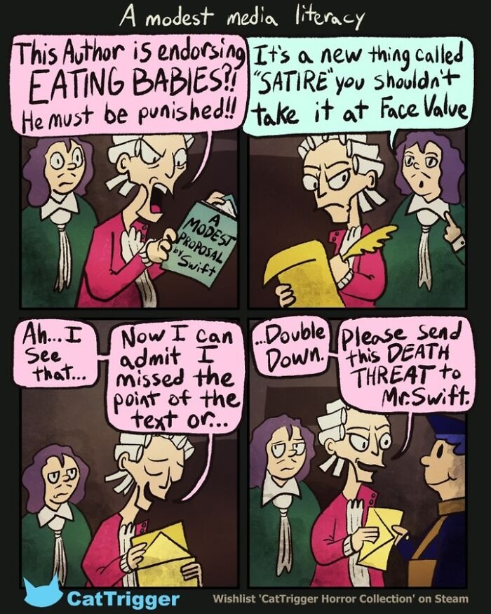 30 Hilariously Twisted Comics With Unexpected Endings By “Cat Trigger” (New Pics) 30 Hilariously Twisted Comics With Unexpected Endings By “Cat Trigger” (New Pics)