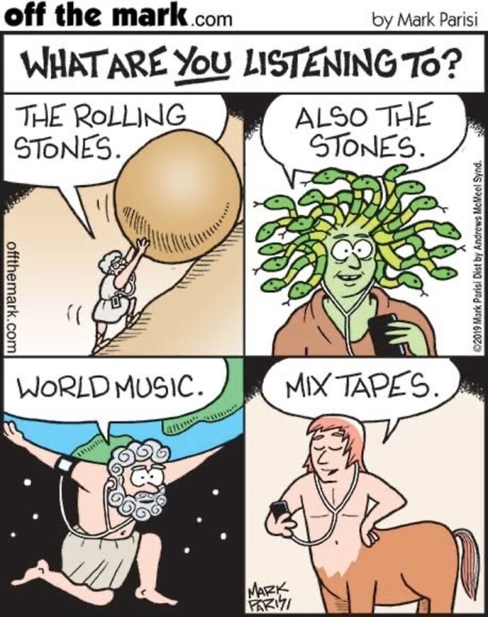 Cartoonist Mark Parisi Turns Music References Into Clever Comics (21 Pics) Cartoonist Mark Parisi Turns Music References Into Clever Comics (21 Pics)
