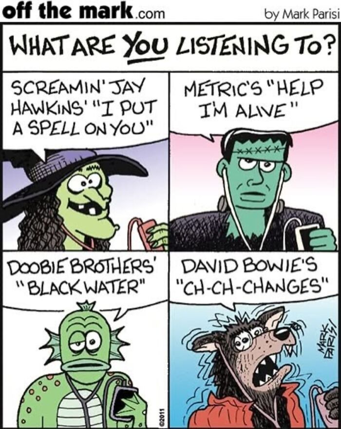 Cartoonist Mark Parisi Turns Music References Into Clever Comics (21 Pics) Cartoonist Mark Parisi Turns Music References Into Clever Comics (21 Pics)