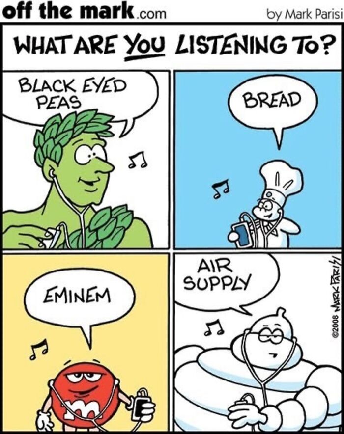 Cartoonist Mark Parisi Turns Music References Into Clever Comics (21 Pics) Cartoonist Mark Parisi Turns Music References Into Clever Comics (21 Pics)