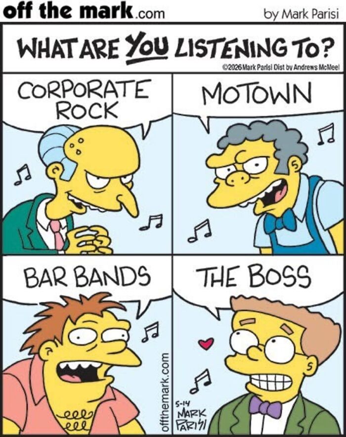 Cartoonist Mark Parisi Turns Music References Into Clever Comics (21 Pics) Cartoonist Mark Parisi Turns Music References Into Clever Comics (21 Pics)