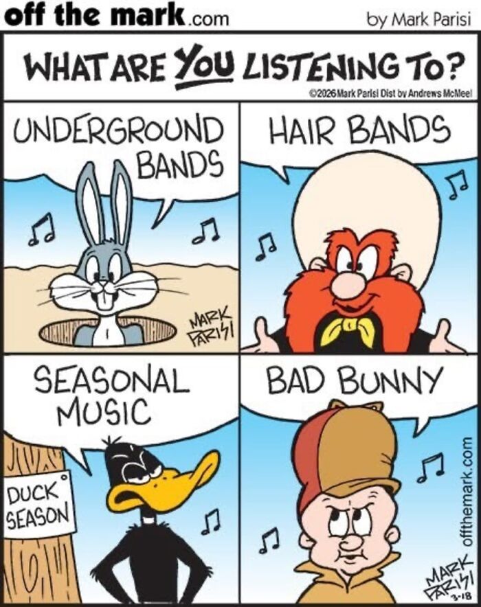 Cartoonist Mark Parisi Turns Music References Into Clever Comics (21 Pics) Cartoonist Mark Parisi Turns Music References Into Clever Comics (21 Pics)
