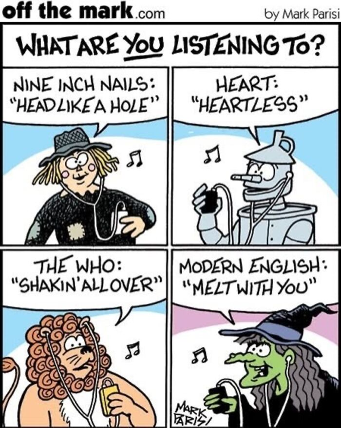 Cartoonist Mark Parisi Turns Music References Into Clever Comics (21 Pics) Cartoonist Mark Parisi Turns Music References Into Clever Comics (21 Pics)