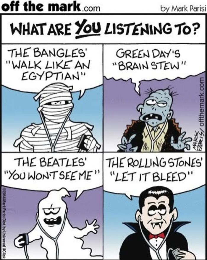 Cartoonist Mark Parisi Turns Music References Into Clever Comics (21 Pics) Cartoonist Mark Parisi Turns Music References Into Clever Comics (21 Pics)