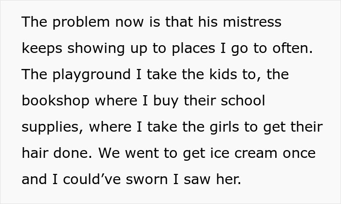 Cheating Husband Defends Mistress Appearing Everywhere, Says He Built His Family Life Around Her