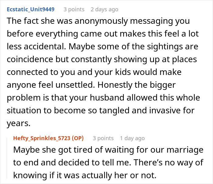 Cheating Husband Defends Mistress Appearing Everywhere, Says He Built His Family Life Around Her