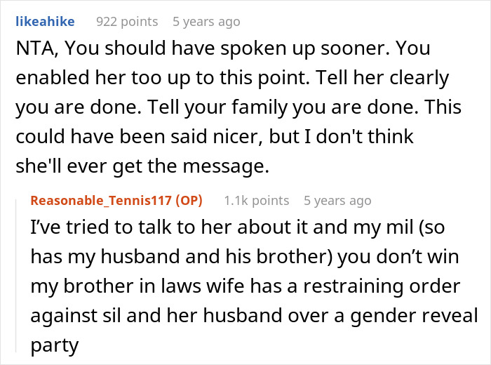 SIL Can’t Take Infertile Couple’s Whining Anymore, Snubs Them As They Show Up At 5 AM To Harass Her SIL Can’t Take Infertile Couple’s Whining Anymore, Snubs Them As They Show Up At 5 AM To Harass Her