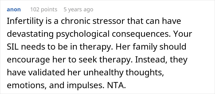 SIL Can’t Take Infertile Couple’s Whining Anymore, Snubs Them As They Show Up At 5 AM To Harass Her SIL Can’t Take Infertile Couple’s Whining Anymore, Snubs Them As They Show Up At 5 AM To Harass Her