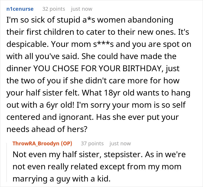 Mom Turns Son’s 18th B-Day Dinner Into Stepdaughter’s Fantasy Night, Fed-up Teen Finally Moves Out