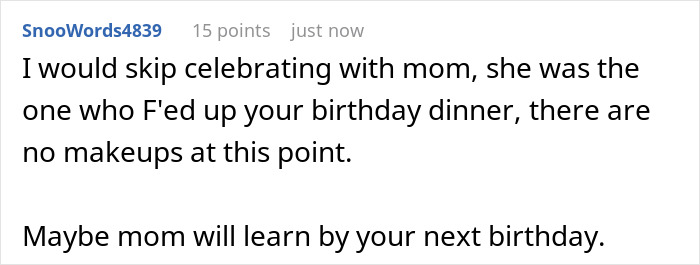 Mom Turns Son’s 18th B-Day Dinner Into Stepdaughter’s Fantasy Night, Fed-up Teen Finally Moves Out
