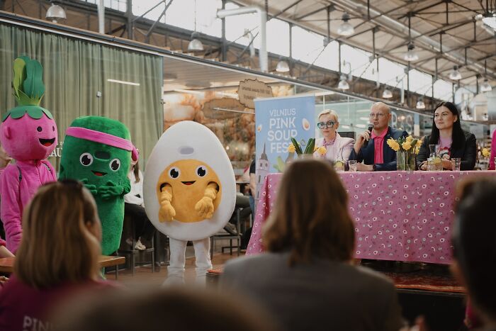 Iconic Pink Soup Inspires Capital Of Lithuania To Start A Tradition Of Coloring The City In Pink Iconic Pink Soup Inspires Capital Of Lithuania To Start A Tradition Of Coloring The City In Pink