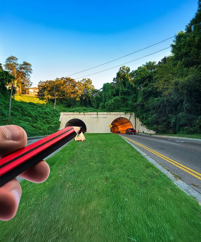 This Photographer Uses Everyday Objects To Turn The World Into Clever Visual Illusions (52 New Pics)