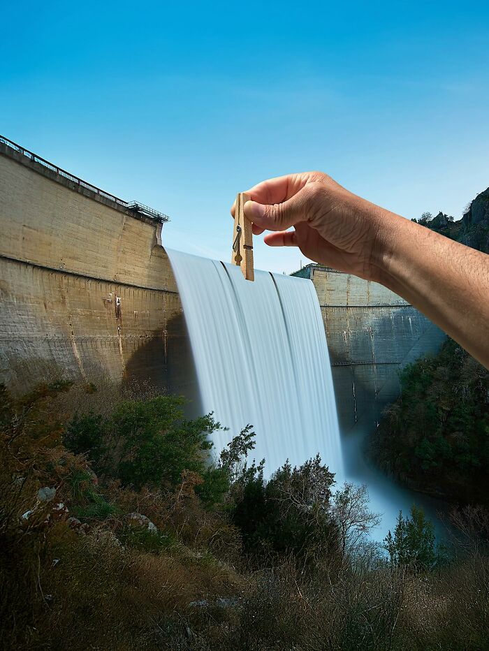 This Photographer Uses Everyday Objects To Turn The World Into Clever Visual Illusions (52 New Pics)