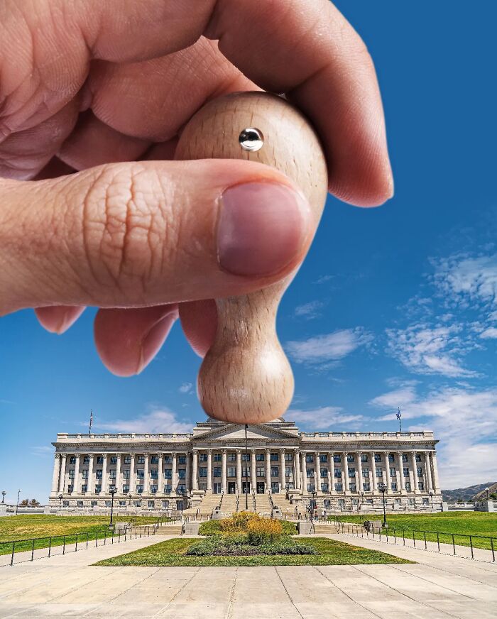 This Photographer Uses Everyday Objects To Turn The World Into Clever Visual Illusions (52 New Pics)