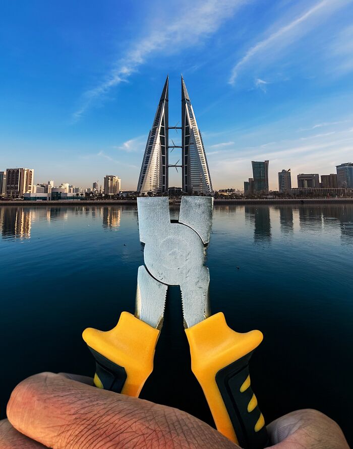 This Photographer Uses Everyday Objects To Turn The World Into Clever Visual Illusions (52 New Pics)