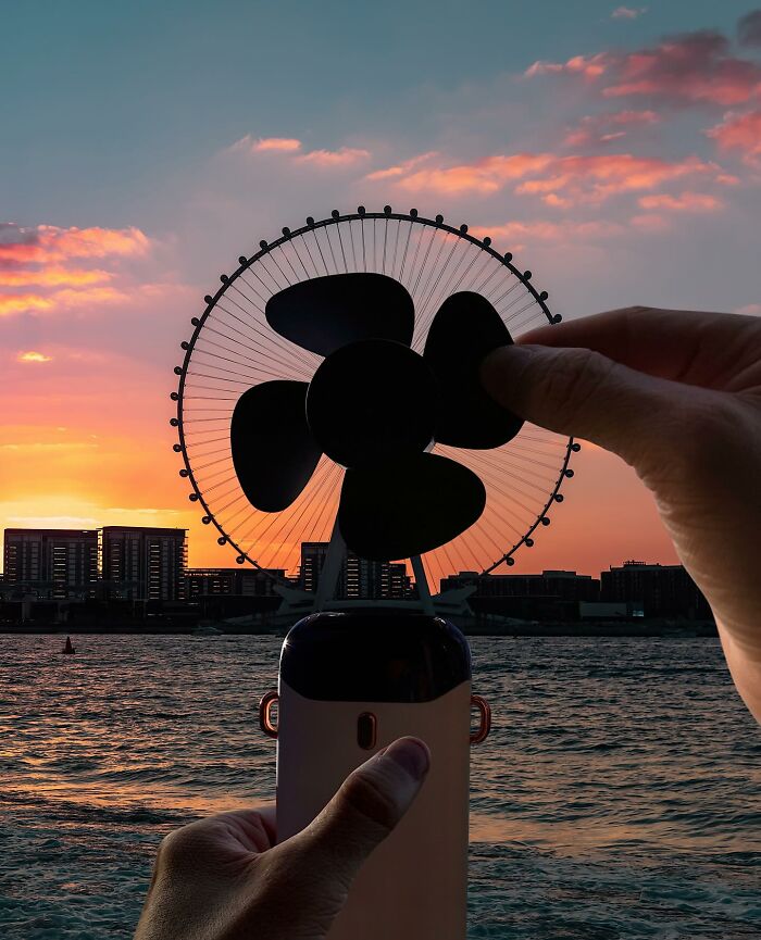 This Photographer Uses Everyday Objects To Turn The World Into Clever Visual Illusions (52 New Pics)