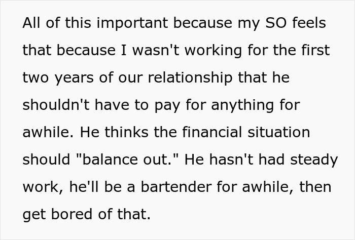 Guy Treats GF As A Free Maid And Won’t Pay Rent As He “Funded” The Relationship Before Guy Treats GF As A Free Maid And Won’t Pay Rent As He “Funded” The Relationship Before