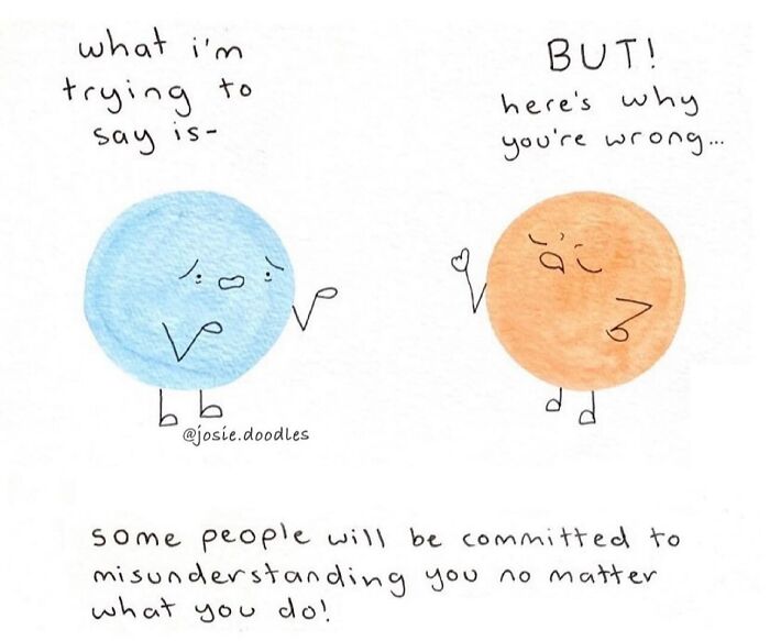 40 Wholesome Comics By Josie Doodles That Turn Emotions Into Tiny Watercolor Characters