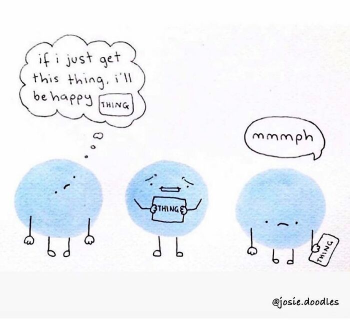 40 Wholesome Comics By Josie Doodles That Turn Emotions Into Tiny Watercolor Characters